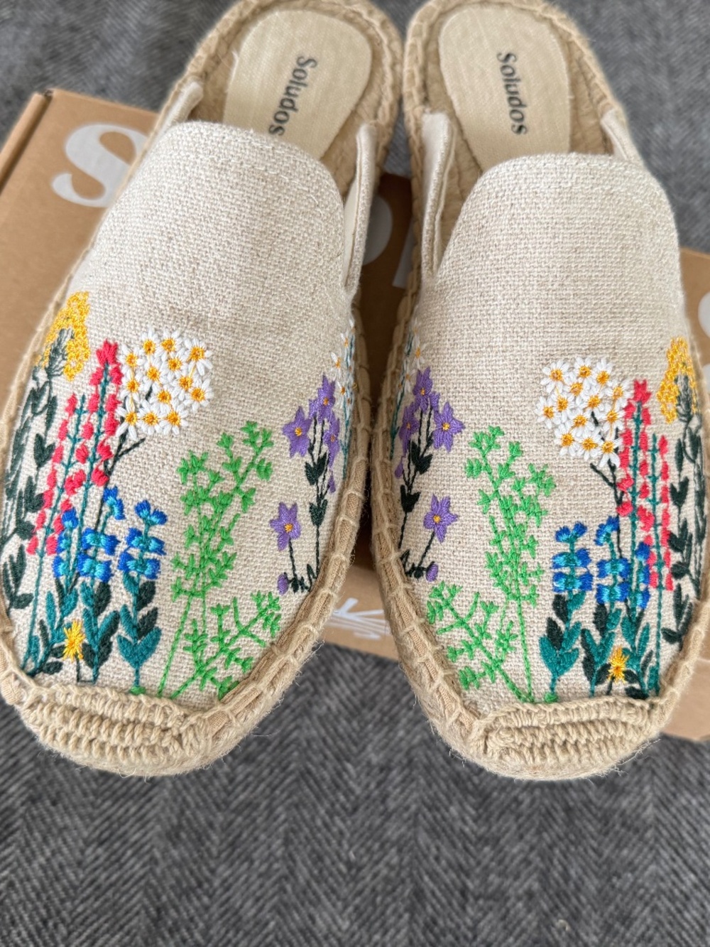 NWT SOLUDOS SMOKING MULE ESPADRILLES - Picture 8 of 11